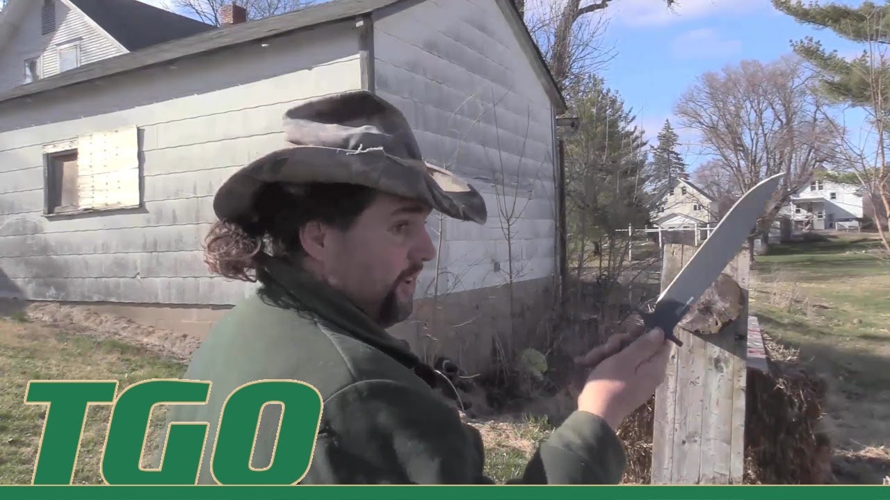 Cold Steel Drop Forge Bowie and Tomahawk Throwing Tex Grebner