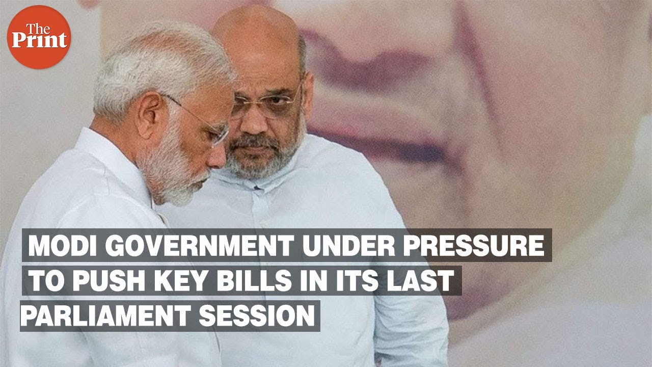 As Parliament session begins, Modi government under pressure to push key bills in its last session