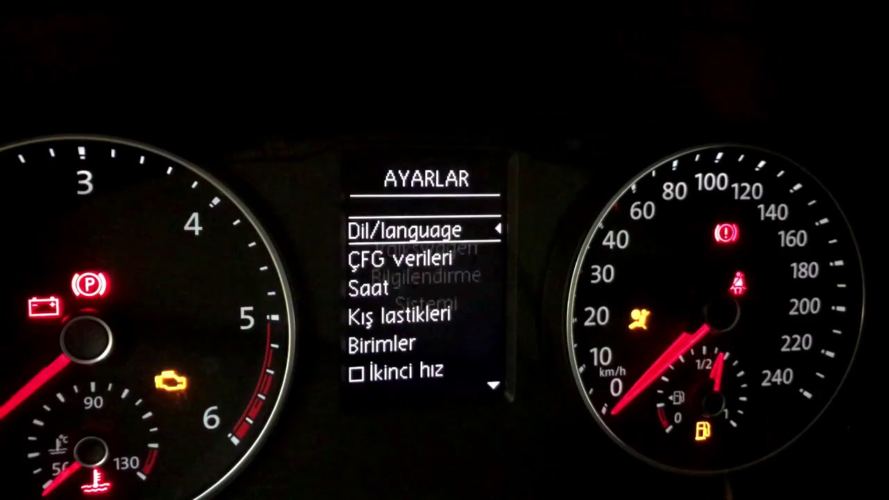 Vw Transporter T6 Gösterge Paneli | Vw Transporter Dashboard