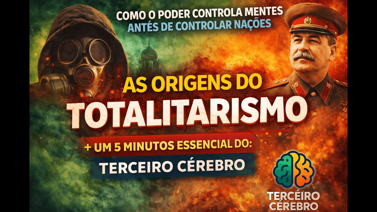 Origens do Totalitarismo | Hannah Arendt | Resumo Animado | Terceiro Cérebro