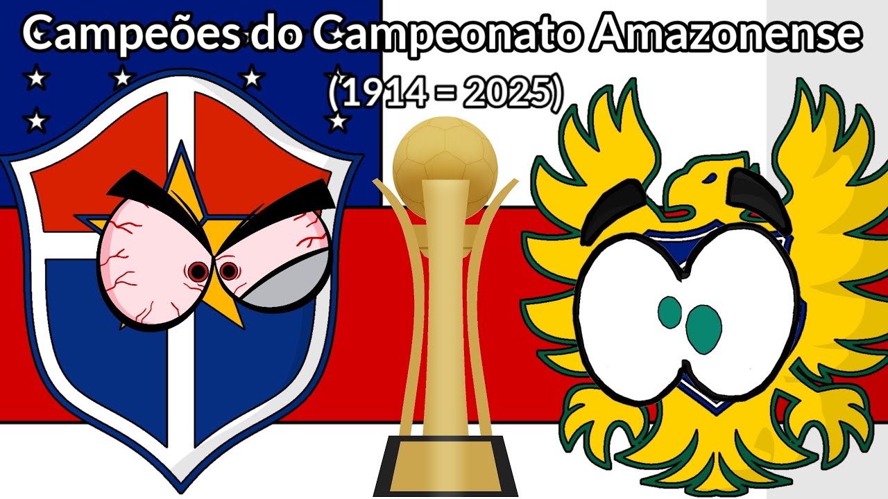 Campeões do Campeonato Amazonense (1914 = 2025) | Especial aniversário do @MilkRealitys 🎉