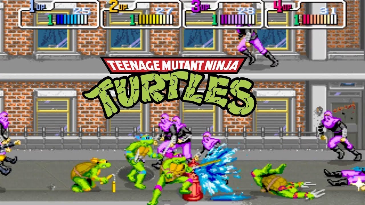 Teenage Mutant Hero Turtles - Arcade Longplay 1080p 60fps
