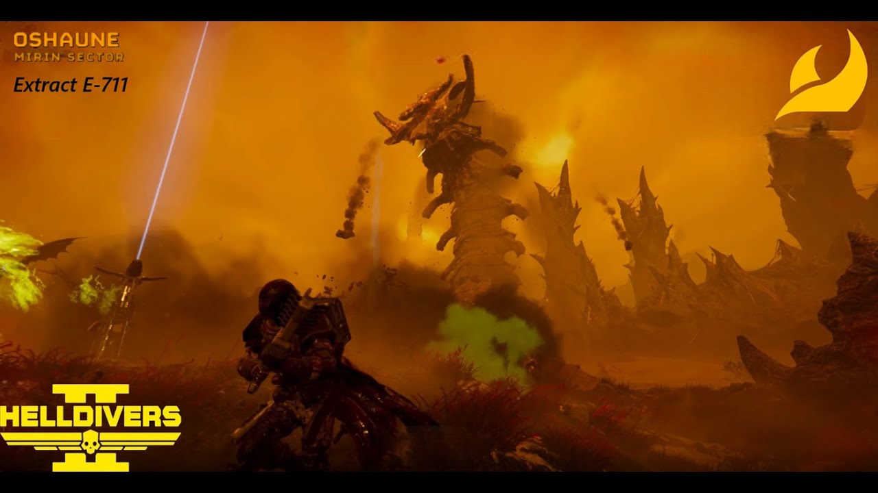 Helldivers 2 - Into enemy territory! | Oshaune |  Extract E-711