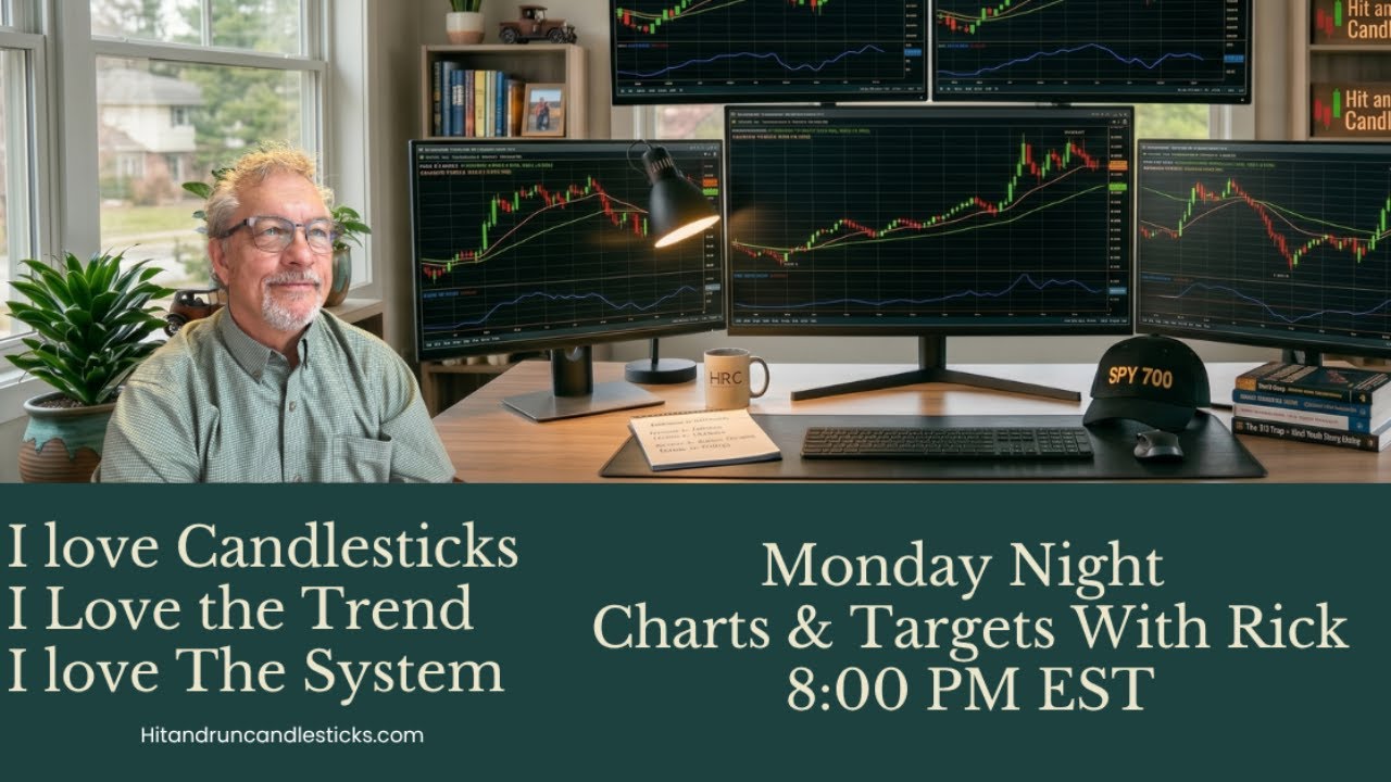 🟢[Monday Night Trading] How I Use Quadrant Lines