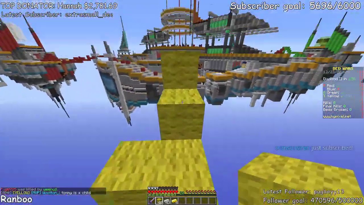 Ranboo christmas eve special on the dream smp talking about war with tommyinnit (VOD)