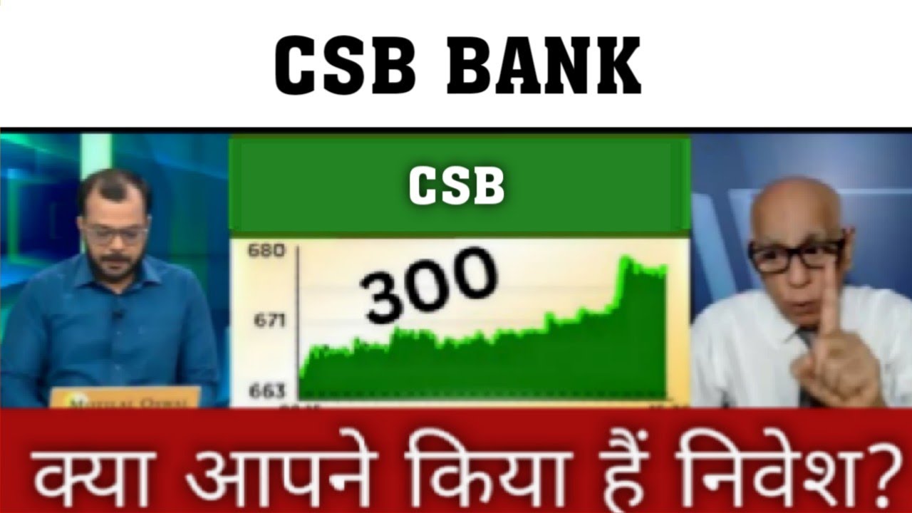 CSB Bank Share Latest News 👍 csb bank share news today 😍 csb bank share analysis