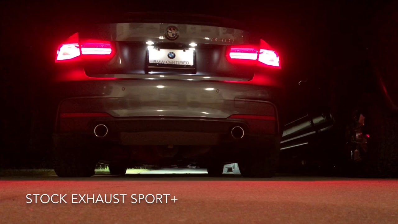 F30 BMW 340i B58 Muffler Delete