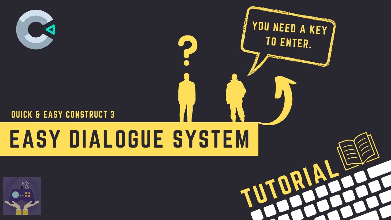 Construct 3 NPC Dialogue - Easy Game Mechanics Tutorial: S2 E1