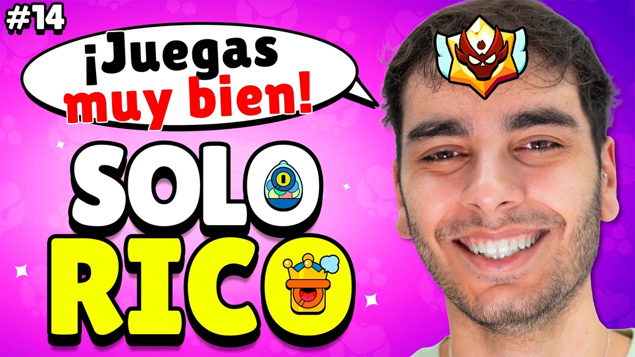 QUIERO EL CÓDIGO Y SOY AMABLE CON MIS RANDOMS🥰SOLO RICO EPISODIO #14