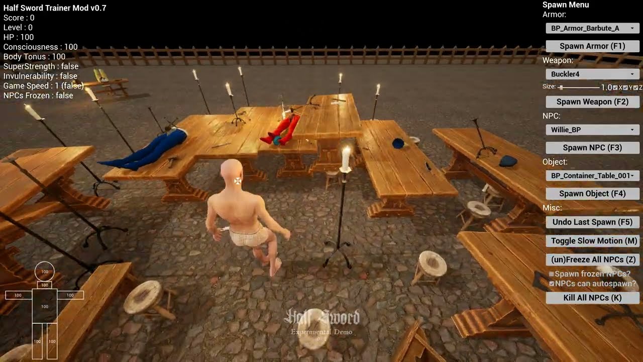 Half Sword (Trainer Mod) - Jumping, shooting and general mayhem