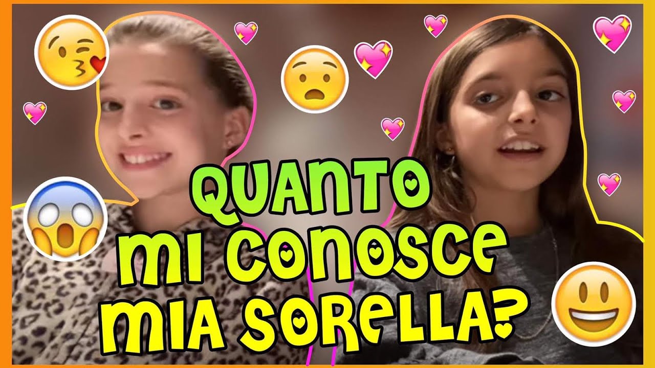 QUANTO MI CONOSCE MIA SORELLA? Irene Grillo. Le ginnaste del CSB