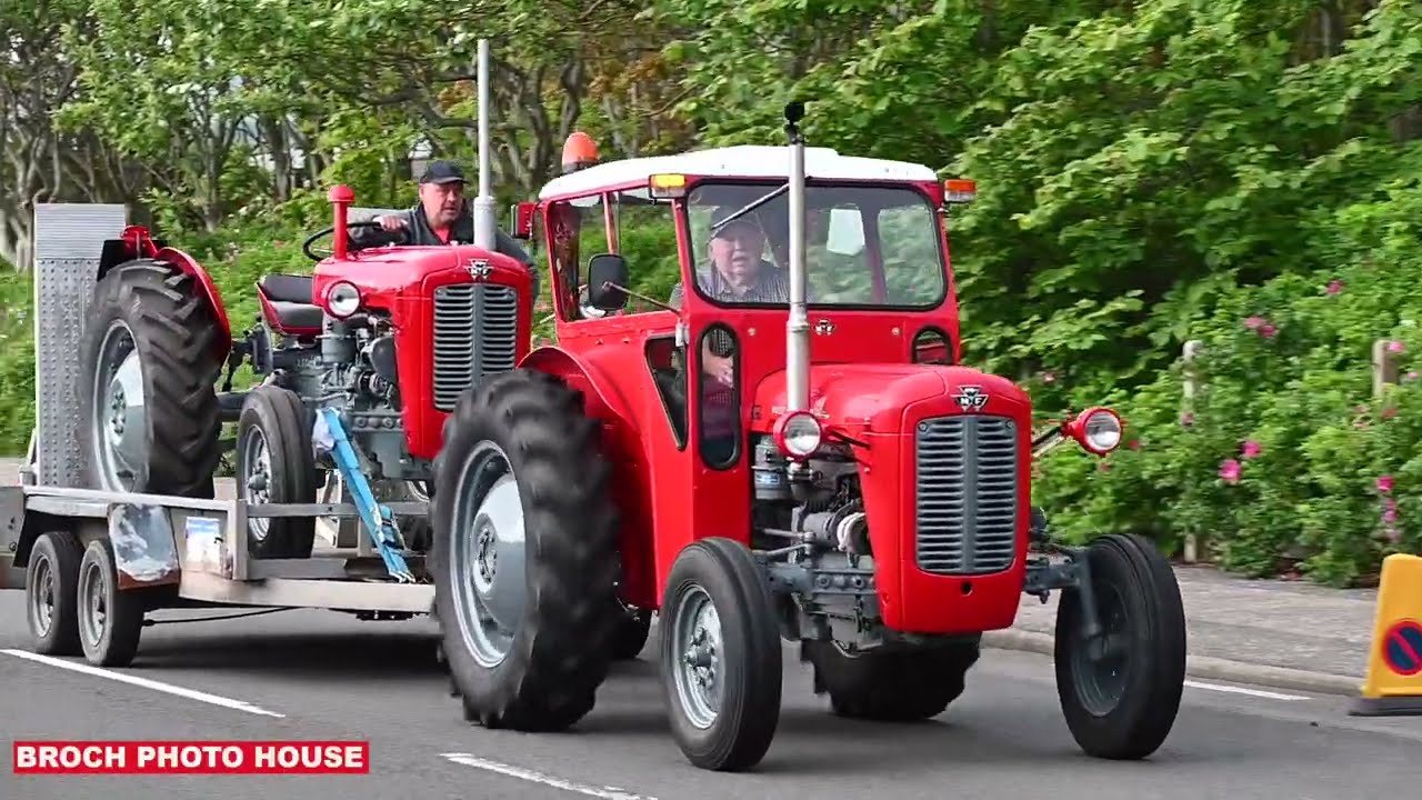 Early Start at the 2024 Fraserburgh Vintage Car Rally