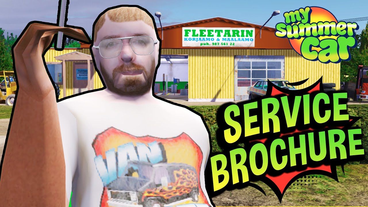 Ремонтная мастерская My Summer Car 💚: брошюра по обслуживанию