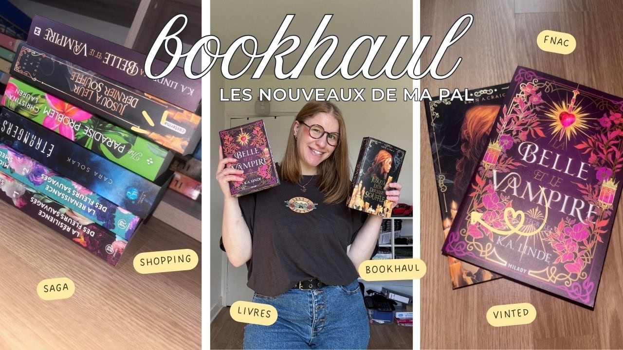 Des livres qui vont ruiner ma PAL 😍 Bookhaul de folie !