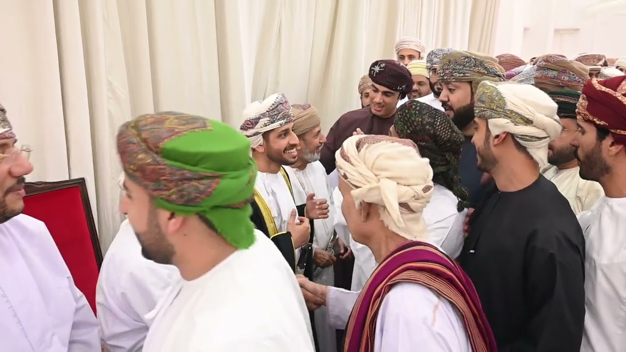 عقد قران و حفل الاستقبال بمناسبة زواج برومو علي بن سالم بن مبارك بن سالم الشنفري ( العربان )