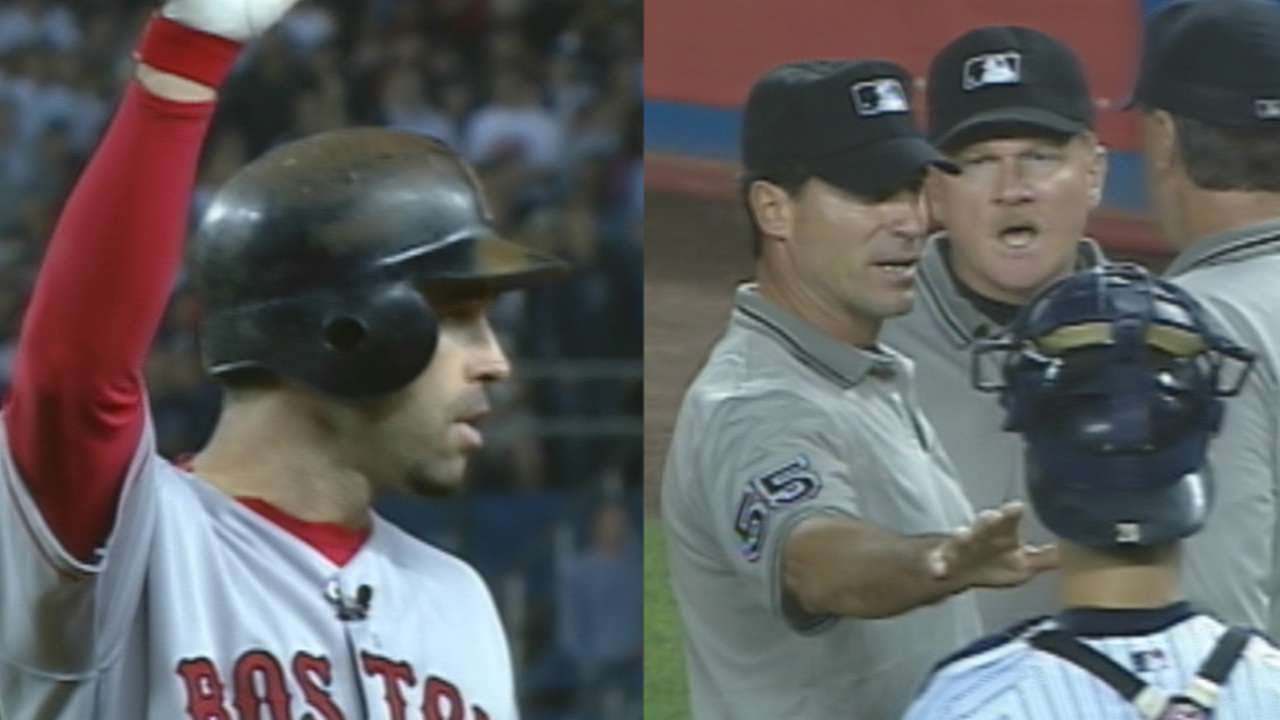 Todd Walker's HR ruled fair in Game 1 of the '03 ALCE