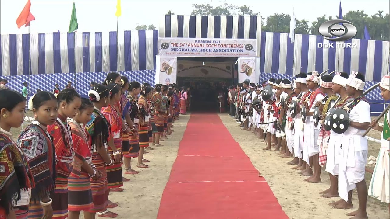 54th ANNUAL KOCH CONFERENCE AT JATRAKONA, SOUTH GARO HILLS.
