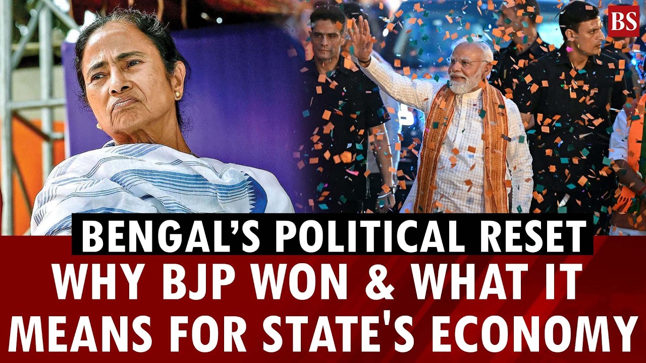 How BJP ended TMC's dominance in West bengal & what's next for the state's economy | Mamata Banerjee