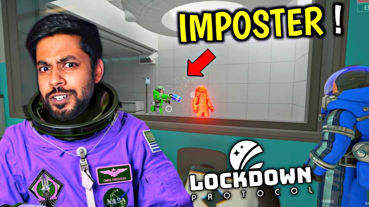 100 IQ PLAYS IN 3D AMONG US WITH FRIENDS ! | Lockdown Protocol gameplay | Tamil | Mr IG #2
