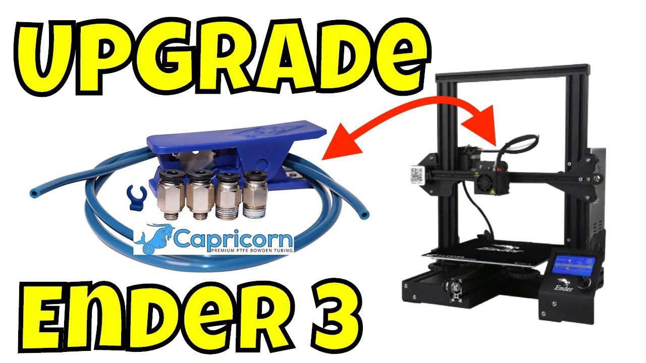 Модернизируйте Creality Ender 3 с помощью трубки Capricorn PTFE