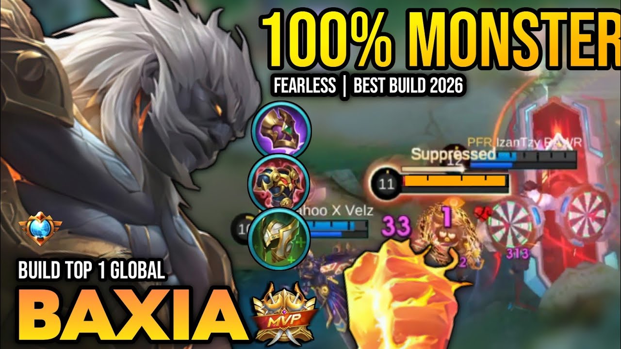 BAXIA BEST BUILD 2026 | BUILD TOP 1 GLOBAL BAXIA GAMEPLAY | MOBILE LEGENDS✓