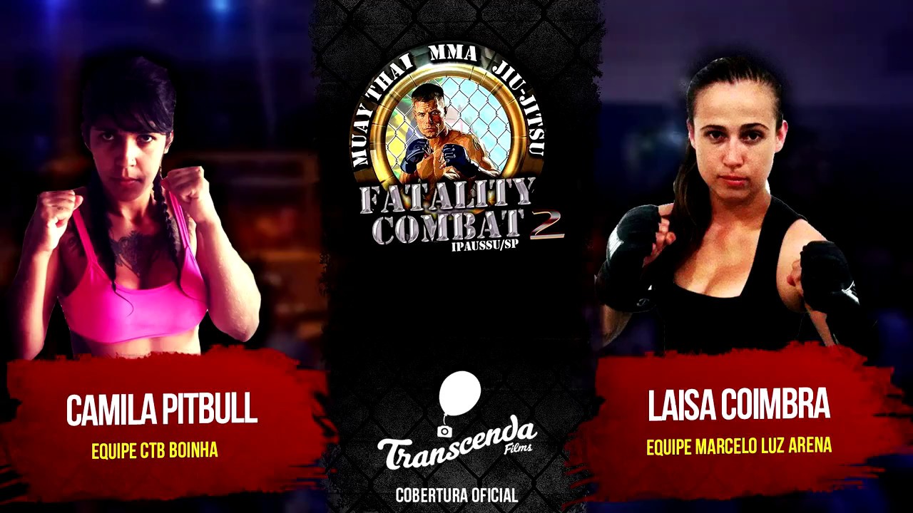 Camila PitBull vs Laisa Coimbra - Fatality Combat 2 - 2017