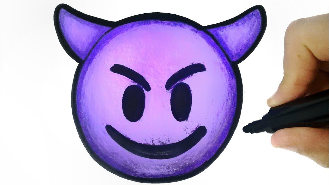 HOW TO DRAW A EMOJI - COMO DESENHAR UM EMOJI