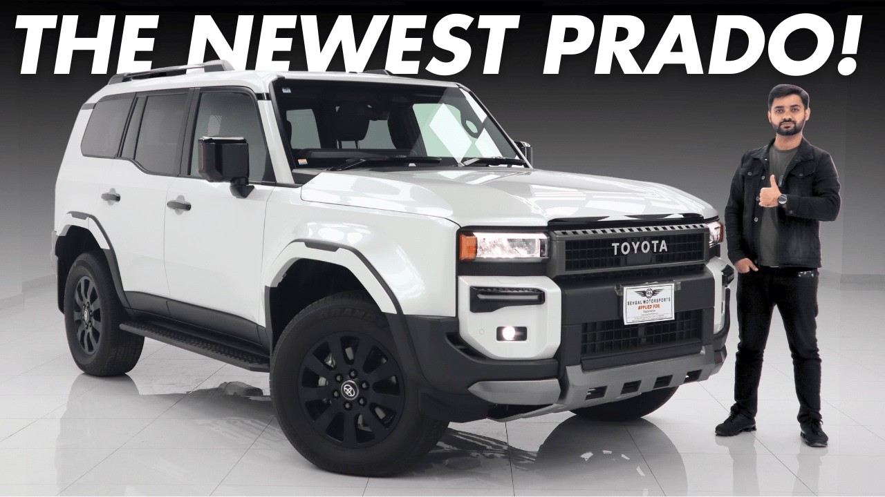 Newest Toyota Land Cruiser Prado 250 VX 2024. Best Just Got Better!