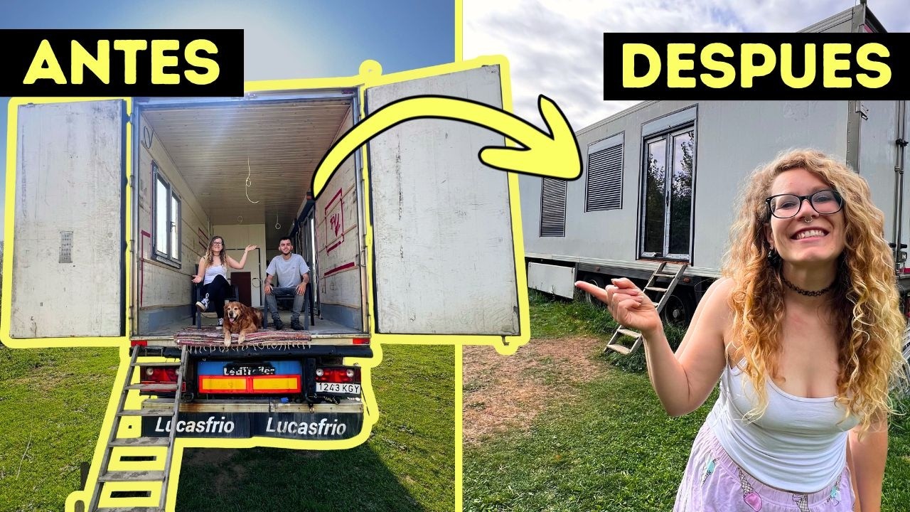 ¡MINI CASA de 32m2! 🏠🌎😍 Construimos una CASA CAMIÓN desde cero. Instalamos LA COCINA (EP.9)