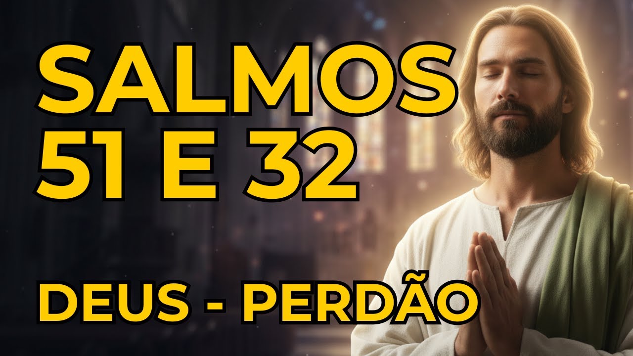 DECRETO DE PERDÃO: Cancele Toda Acusação e Seja PURIFICADO HOJE | Oração Poderosa Salmos 32 e 51