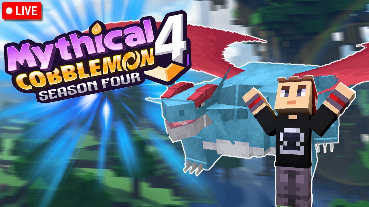 🔴Mythical Cobblemon Season 4 EP 19 (Minecraft Pok&eacute;mon Mod)