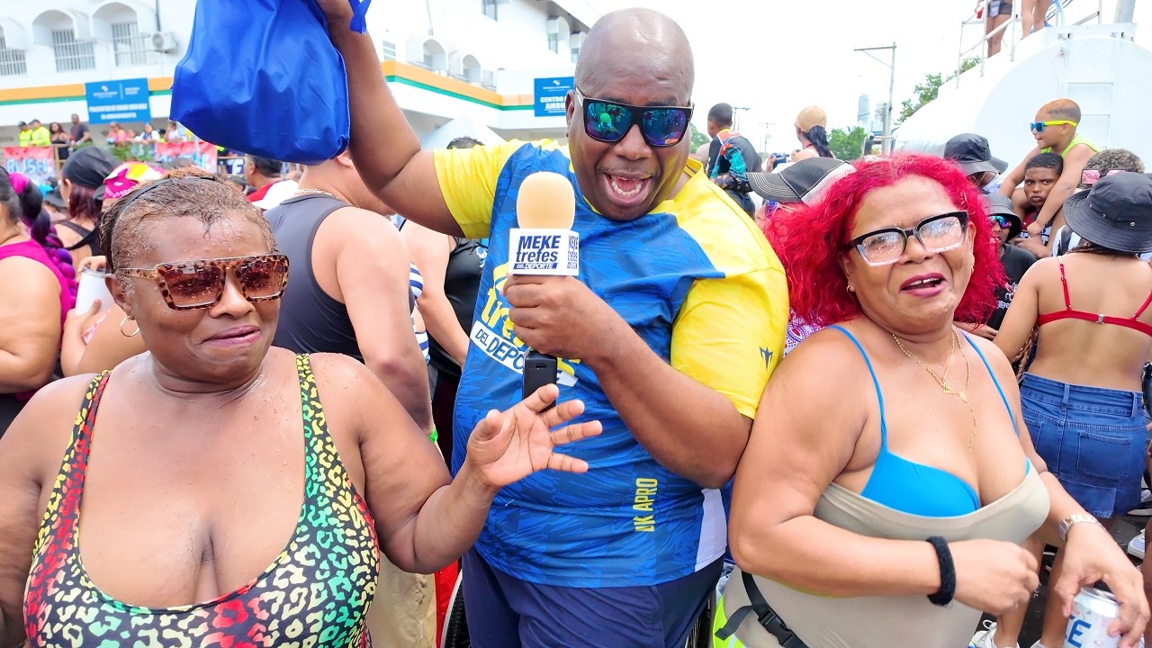 CARNAVAL EN PANAMÁ CON MEKETREFES - DÍA 3 | MUEJERES QUIEREN HOMBRES FEOS 