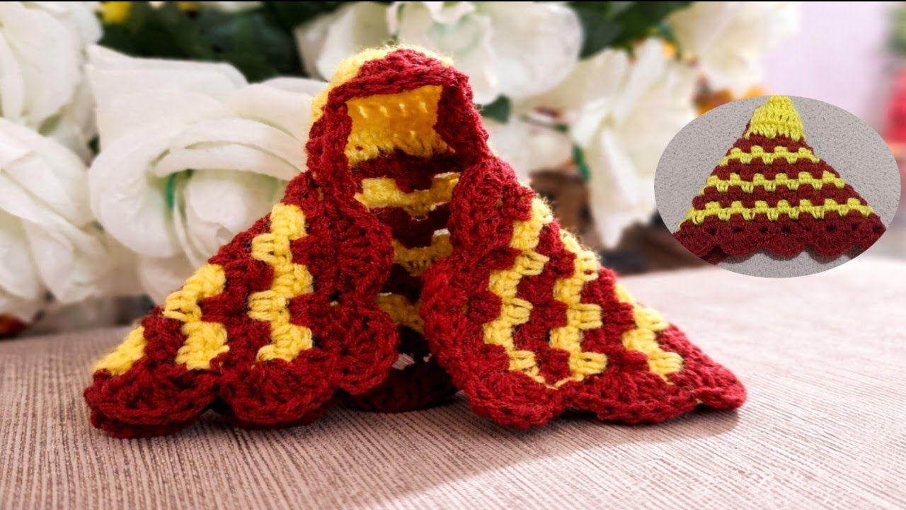 Woolen Huddy For laddugopal l how to make crochet new design winter dress | Kanhaji ki woolen dress 