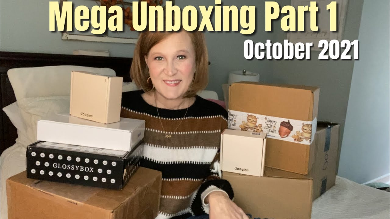 Mega Unboxing | October 2021 | Part 1