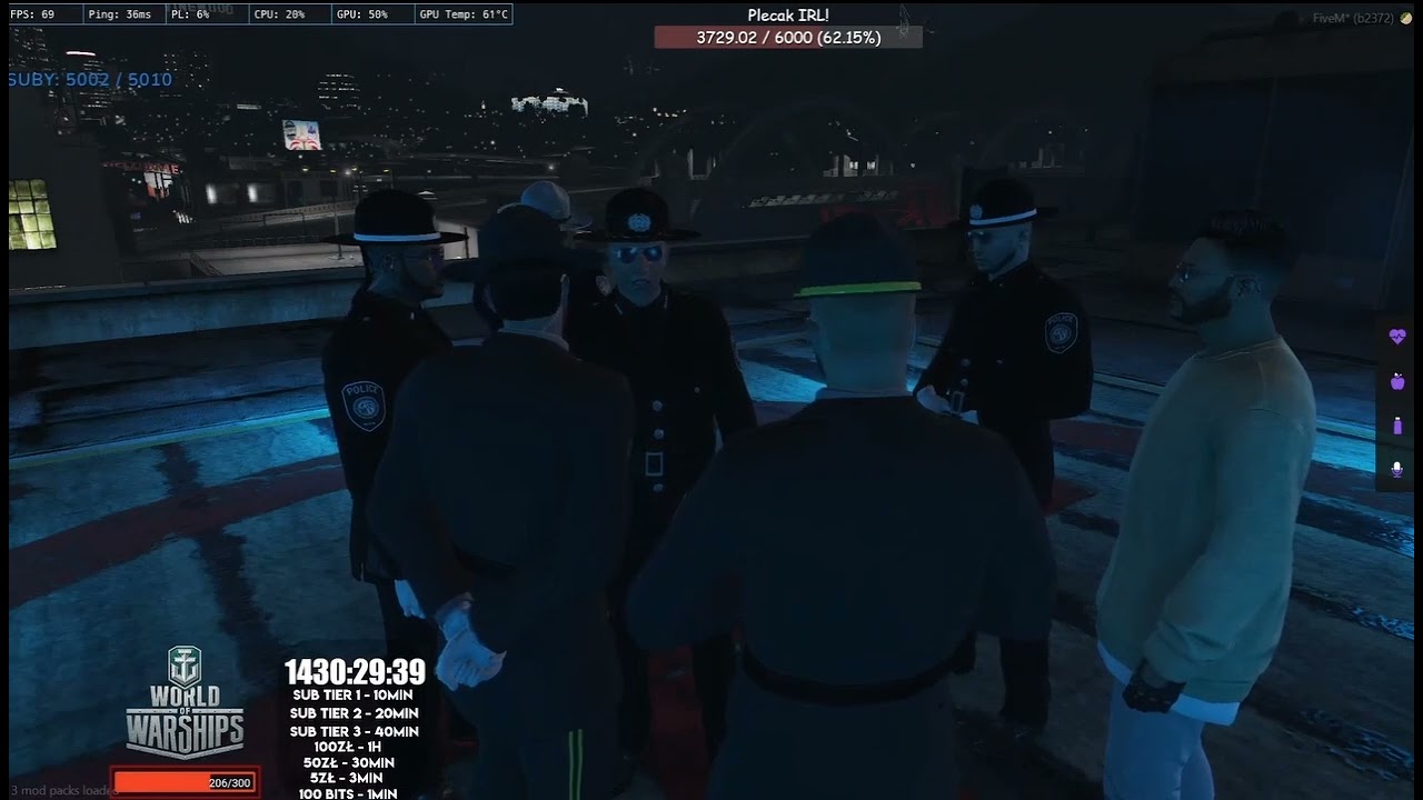 Buli rage na LSPD 5city