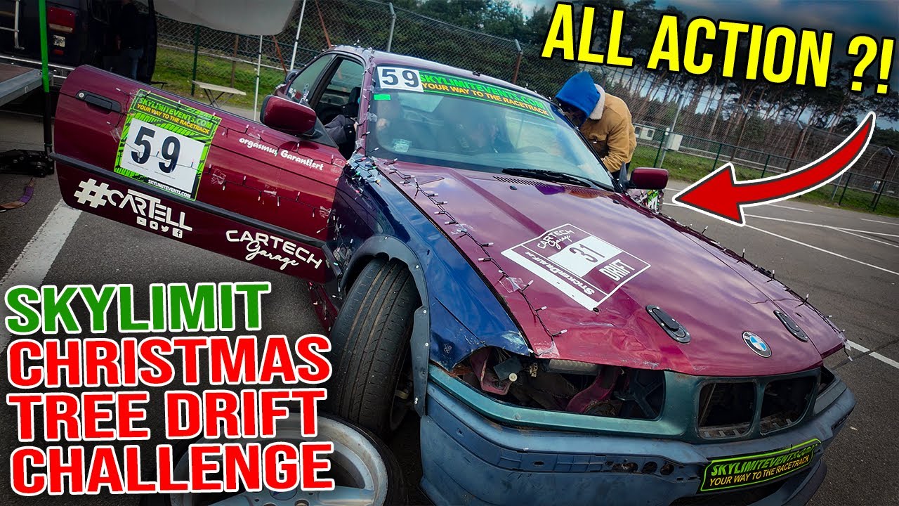 ALL Action - Skylimit Christmas Tree Drift Event 18.12.2025