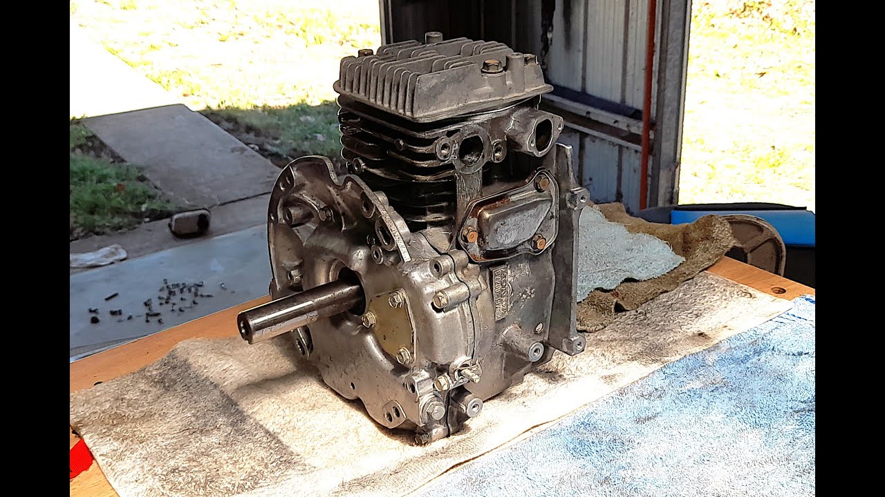 Part 3 of 4. Restoration of a 1960's Australian ride on lawn mower.