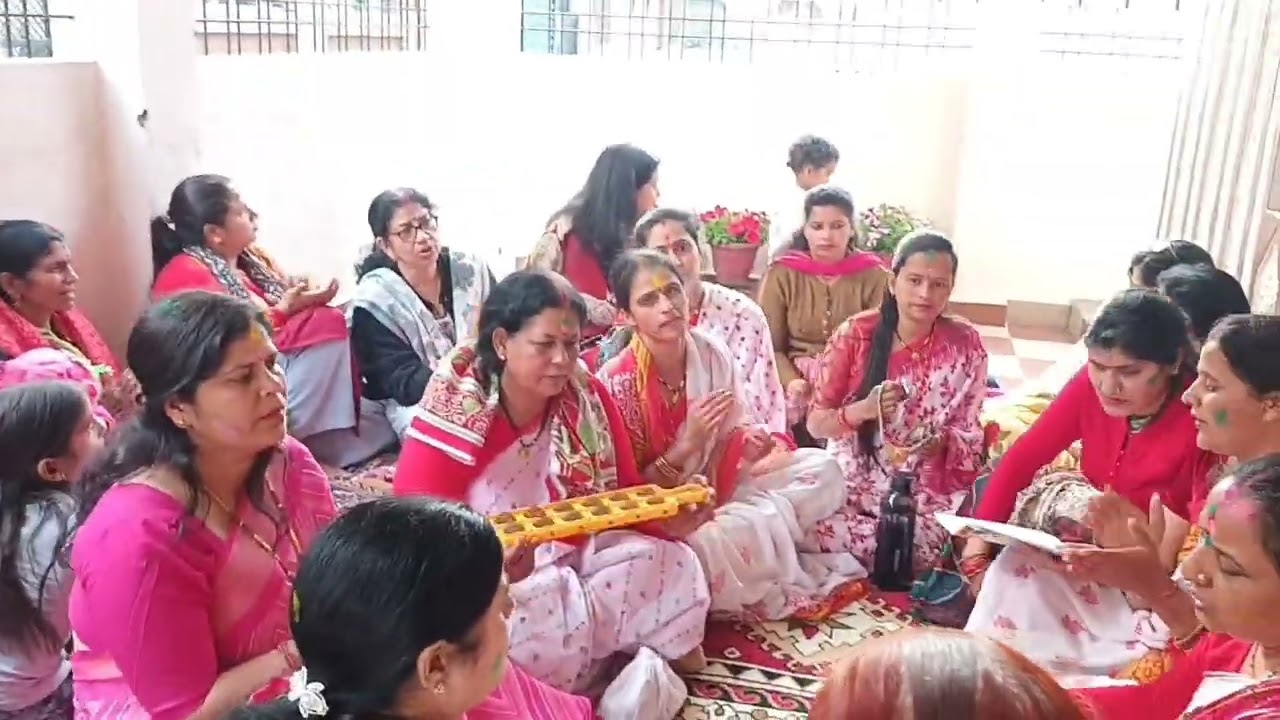 ##हरे पंख मुख लाल सुवा बो लिया ज़न बोले बाग़ में होली ##🙏🏼🙏🏼