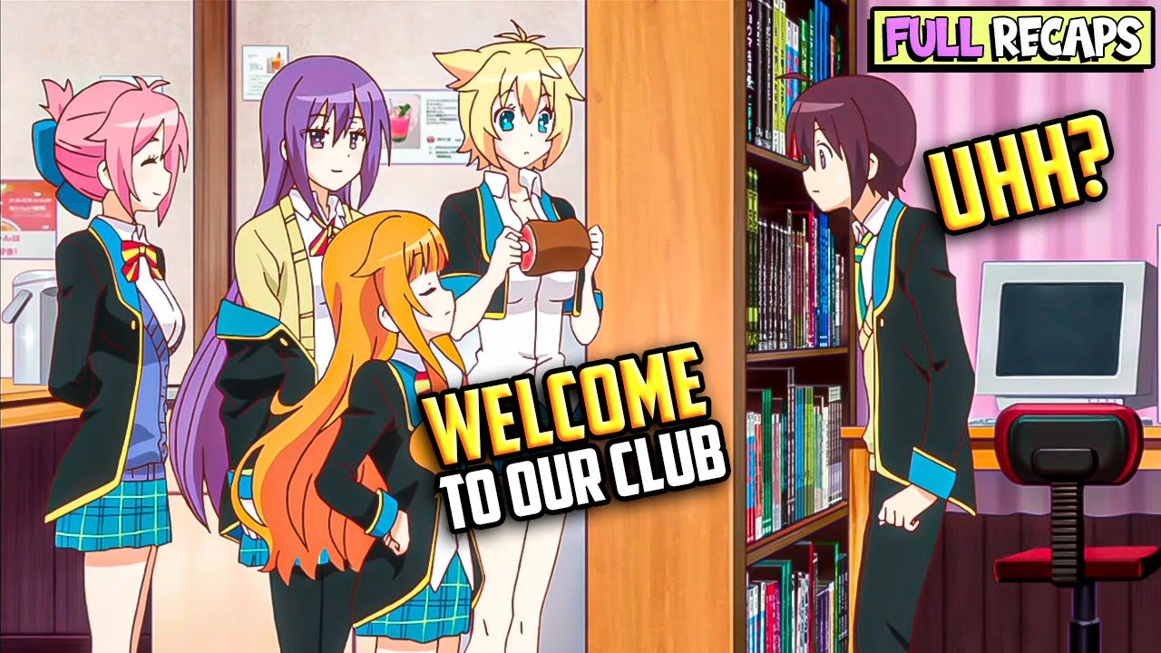 🍀A Shy Lucky Boy Joins a Club Full of Crazy Cute Girls🦄 Gj-Club Full Recap