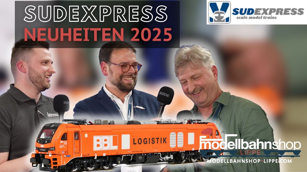 Interview Sudexpress | Neuheiten 2025 | H0 | N | TT | Intermodellbau Dortmund