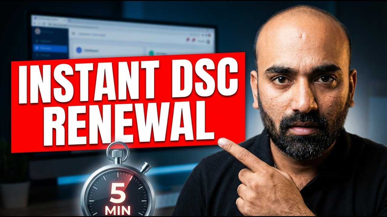 DSC Expired? Instant DSC Renewal Online | Renew in Just 5 Minutes #dsc #dscregistration