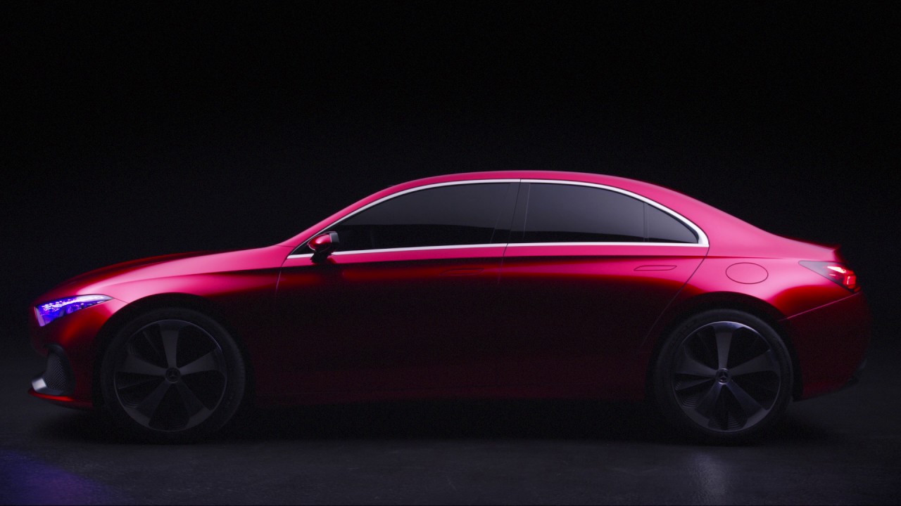 Mercedes-Benz Concept A Sedan - Design Studio
