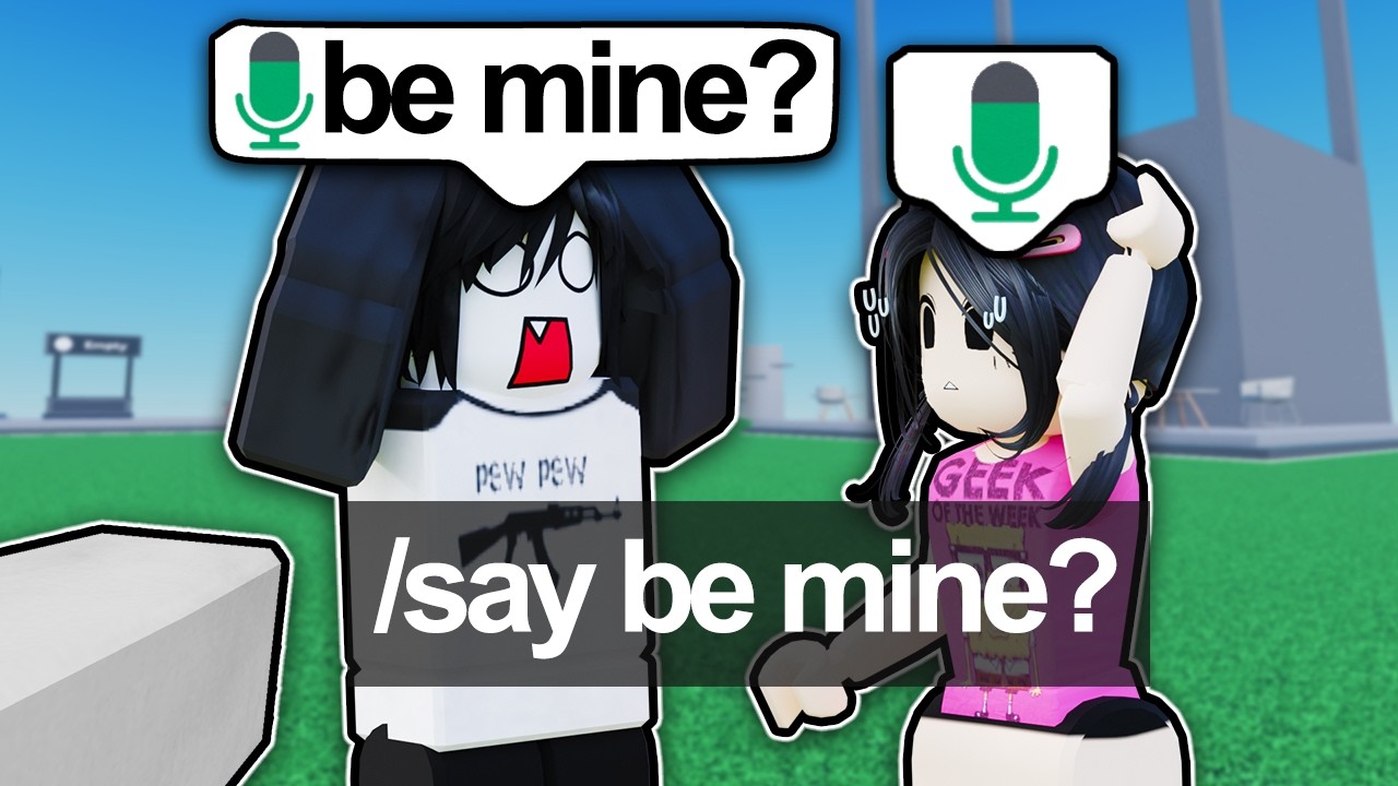 Заставляю людей говорить ВСЁ, что я пишу в голосовом чате Roblox.