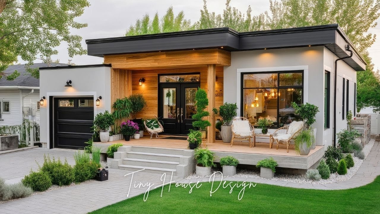 Tiny Home, Timeless Comfort: Inside a Stunning Single Level Architectural Masterpiece