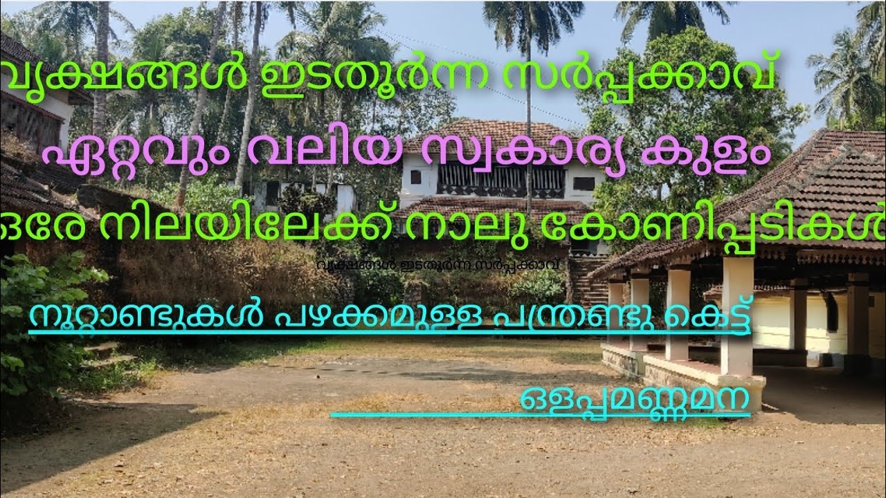 ഒളപ്പമണ്ണ മന..ഒരേ നിലയിലേക്ക് നാലു കോണിപ്പടികൾ... സർപ്പക്കാവും പടുകൂറ്റൻ കുളവും..മനയിലെ ഗംഭീരകാഴ്ചകൾ