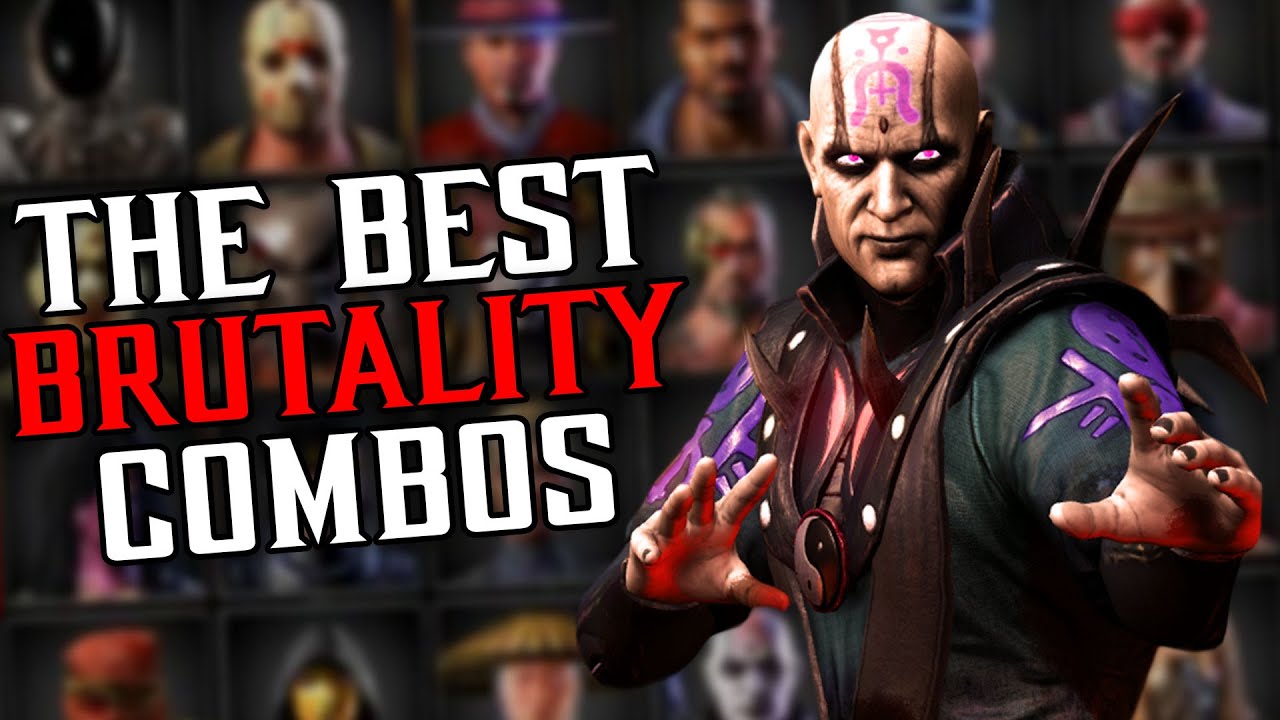 EVERY Characters BEST BRUTALITY COMBO in Mortal Kombat X!
