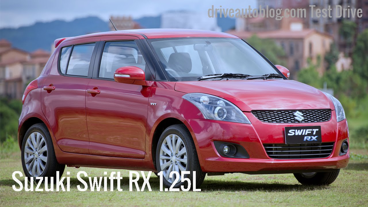 [Test Drive] 2014 Suzuki Swift RX : เติมหล่อให้ 