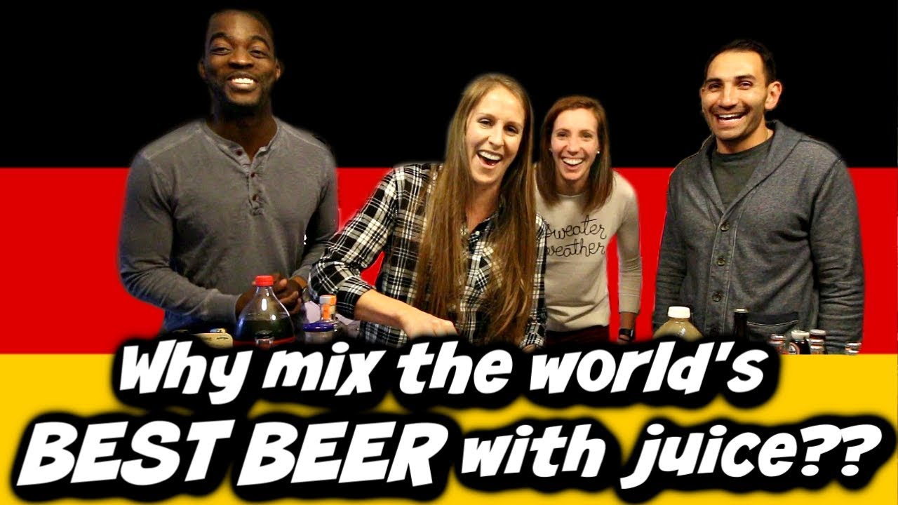 Americans Try German Beer Cocktails!