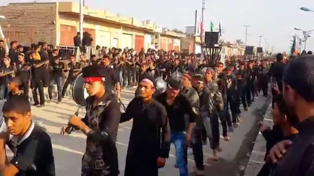 موكب الامام علي بن موسى الرضا حيدر محسن الحنتوشي  ذي قار ناحية الفجر