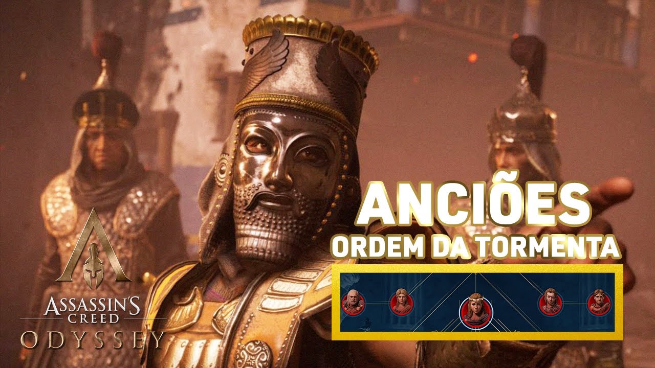 ORDEM DA TORMENTA (LOCALIZA&Ccedil;&Atilde;O DOS ANCI&Otilde;ES) | ASSASSIN'S CREED ODYSSEY
